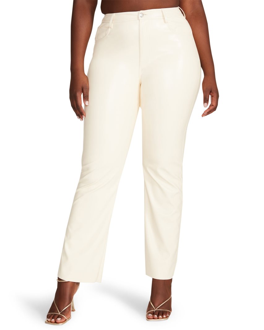 Cream Steve Madden Jolie Vanilla Women's Pants | PH 2917IWX